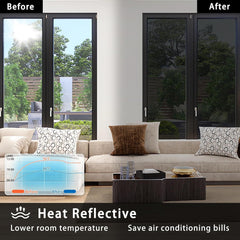 See Out, Not In – Privacy Glass Film with UV & Heat Resistance