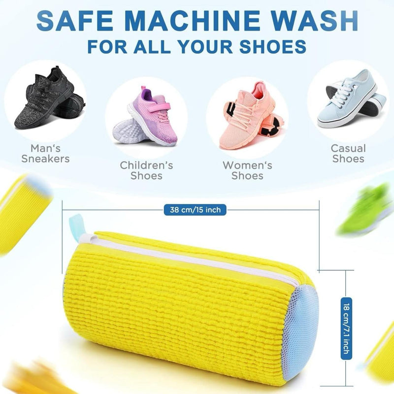 All-in-One Shoe Washing Bag – Perfect for Sneakers, Trainers & More