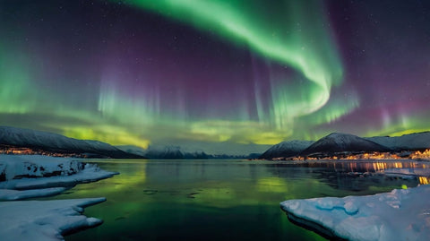 Aurora Borealis Projector | Northern Lights Effect Lamp | Bedroom Night Light