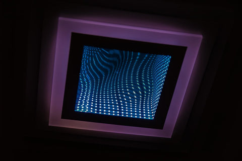 Ocean Wave Projector | 3D Water Ripple LED Lamp | Spa & Relaxation Night Light