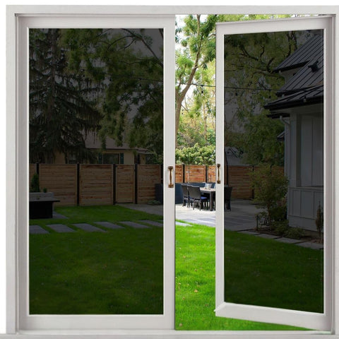 privacy glass film for windows |static cling, UV and sun protection