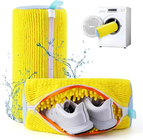 shoe washing bag
